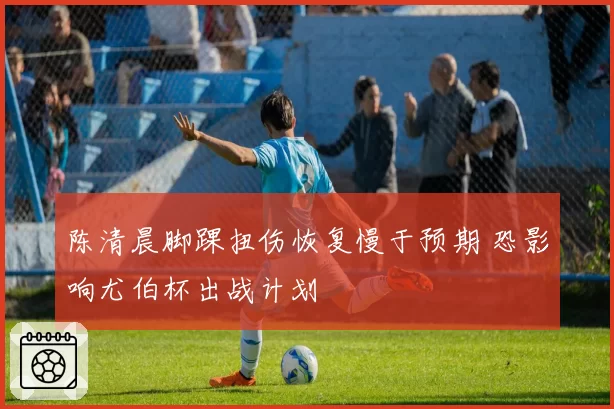 陈清晨脚踝扭伤恢复慢于预期 恐影响尤伯杯出战计划